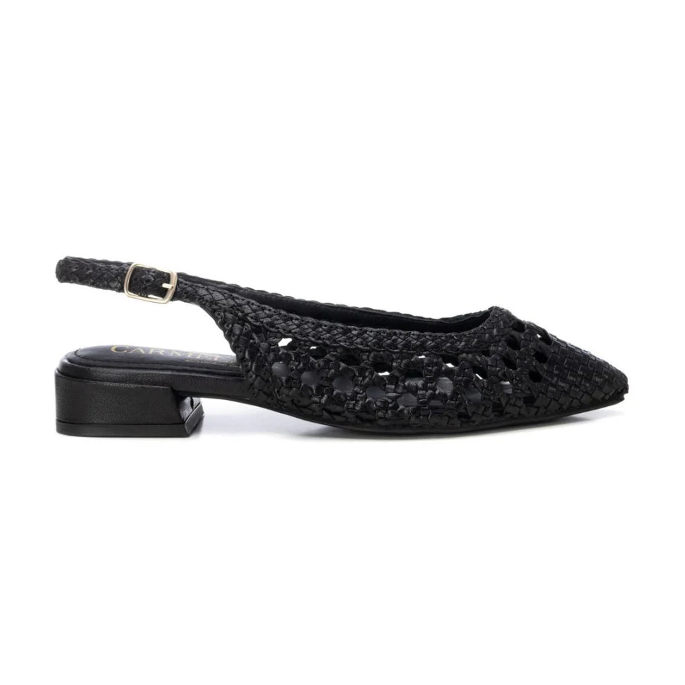 Ballerina chanel donna Carmela nera casual elegante - 16218308 PIEL NEGRO