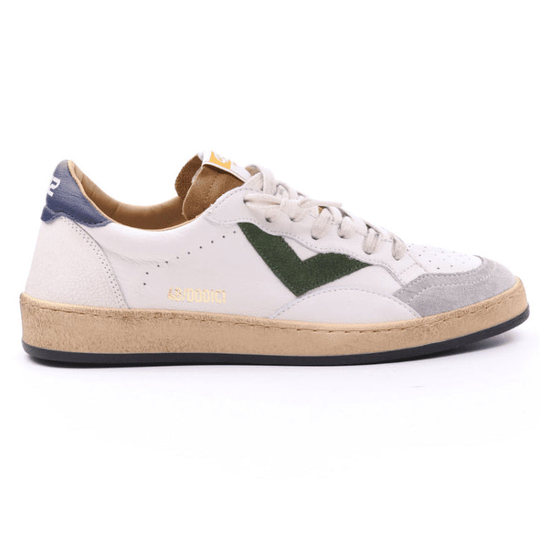 Sneakers uomo bianca/blu/verde moda - PLAY NEW 4B12