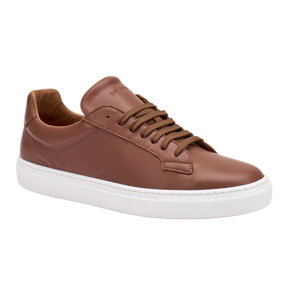 Sneakers uomo Frau cognac in pelle leggera - 29P1 CARAMELLO
