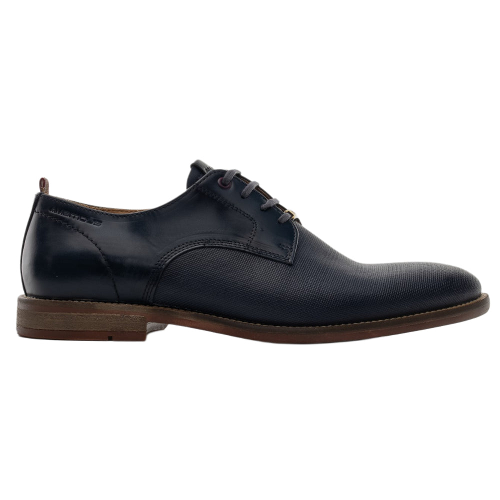 Legata derby uomo Ambitious blu in pelle comoda ed elegante 13415-5909 - NAVY