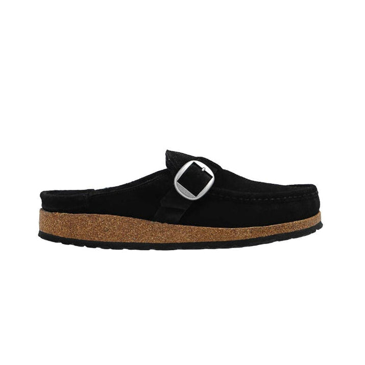 Sabot ciabatta lana Buckley Birkenstock nera - Shearling 1018126