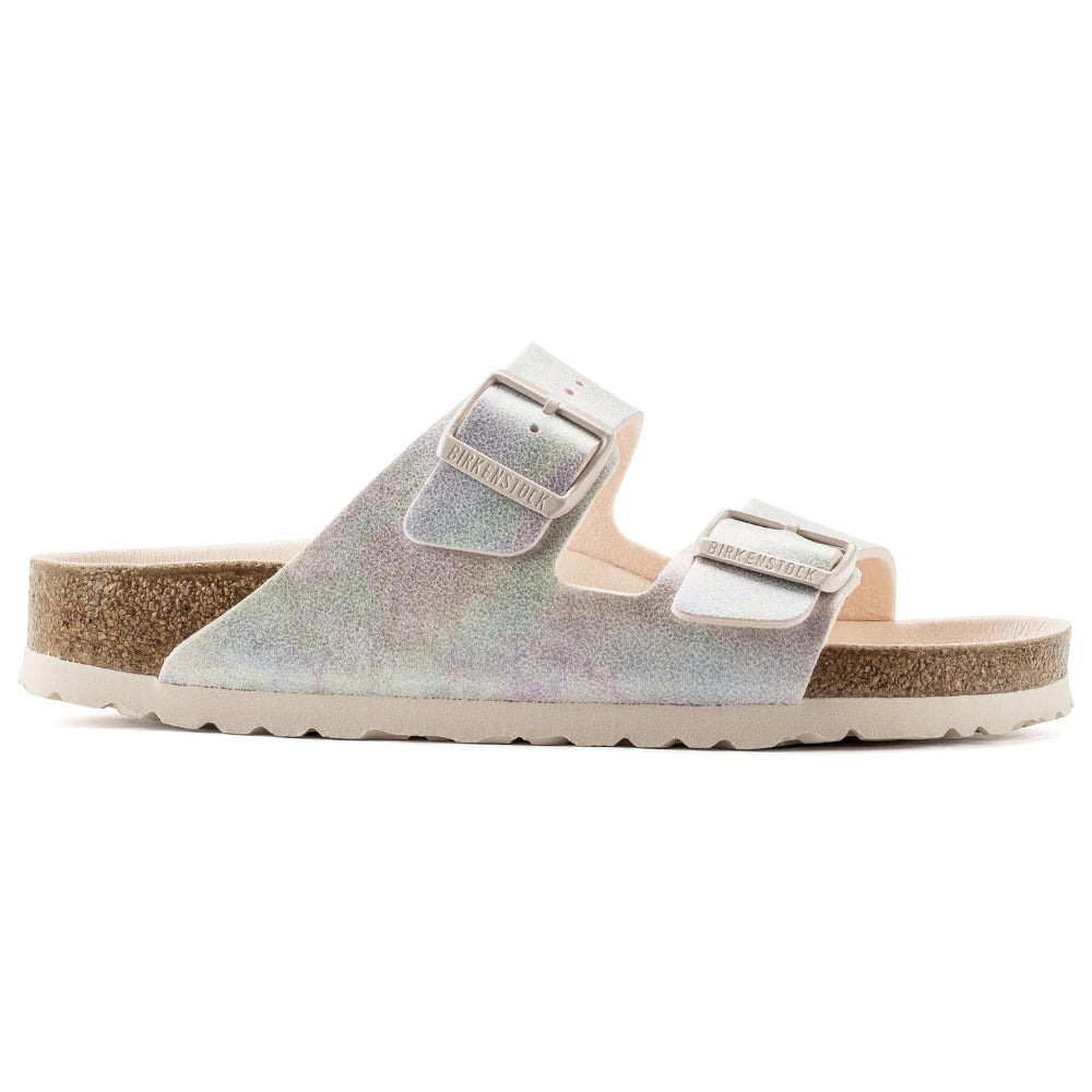 Ciabatte Arizona Birkenstock rosa vegan - 1021334 IRIDISCENT LIGHT ROSE