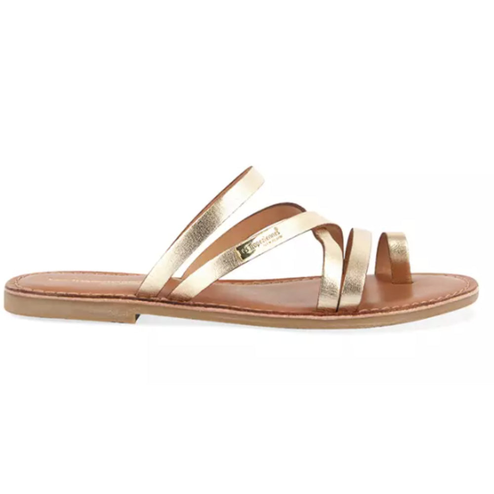 Ciabatte Les Tropeziennes oro casual chic - HASTARI OR