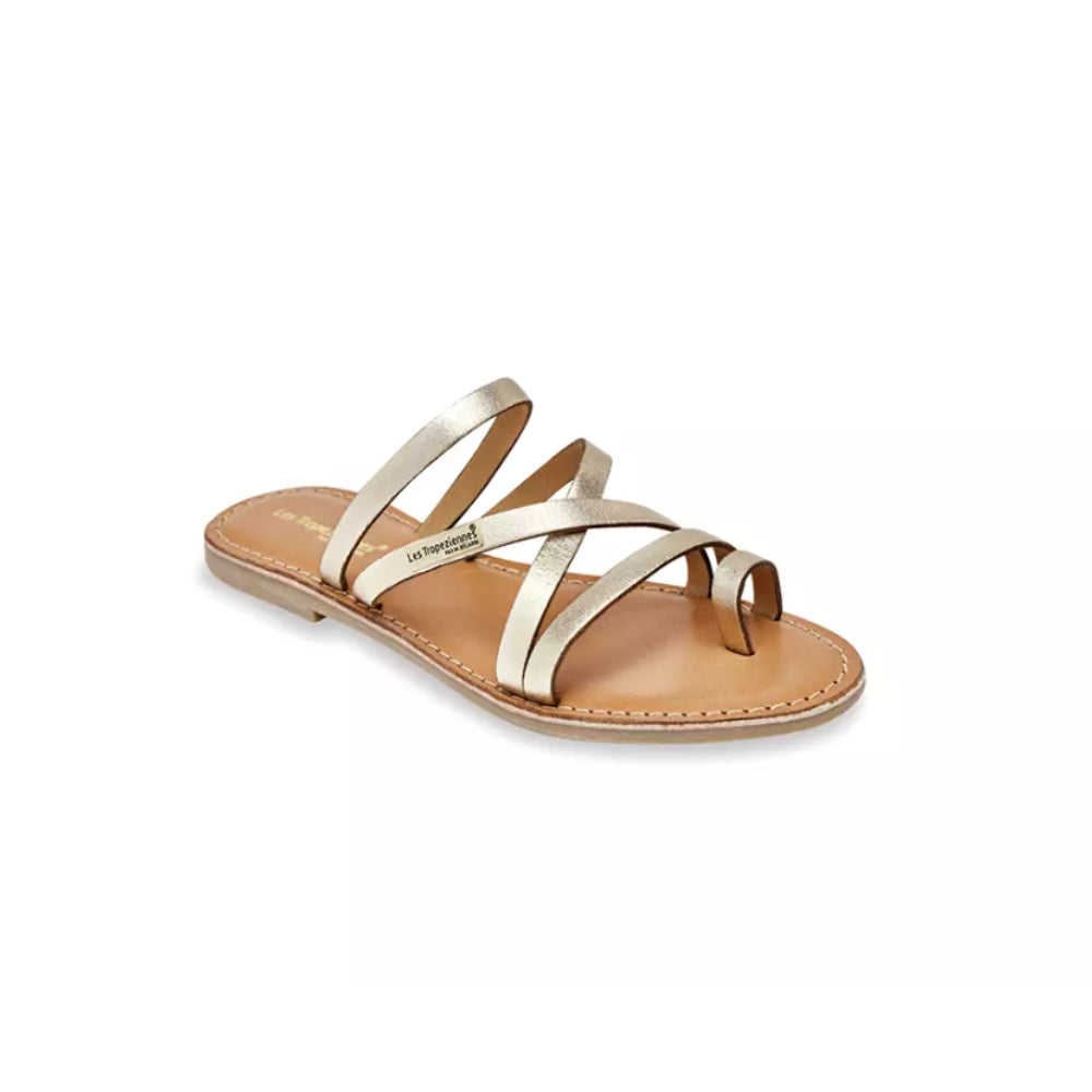Ciabatte Les Tropeziennes oro casual chic - HASTARI OR