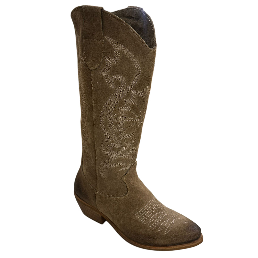 Camperos donna estivo marrone in pelle - STEPPA 25032