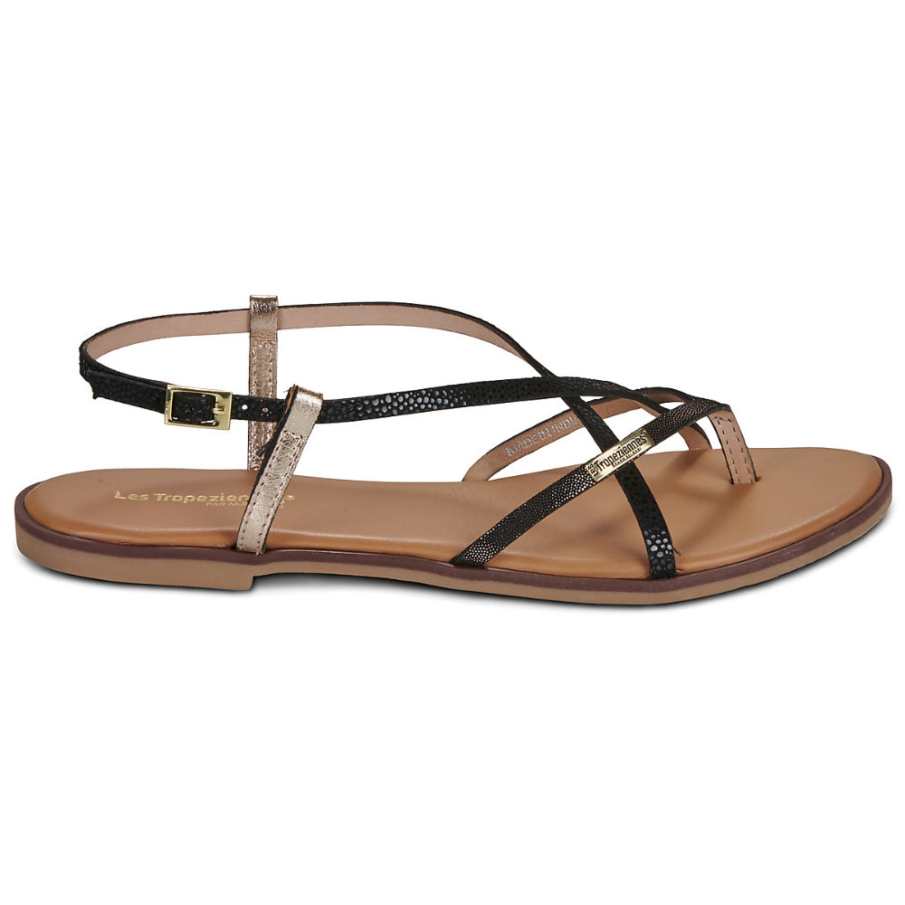 Sandali Les Tropeziennes neri casual chic - MONAGUM NOIR