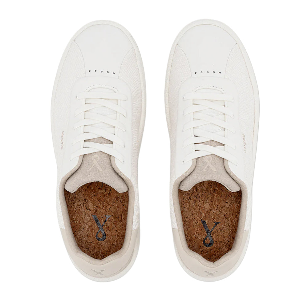 Sneakers slip on donna Adyro bianca/beige casual - PRIMA PEARL WHITE