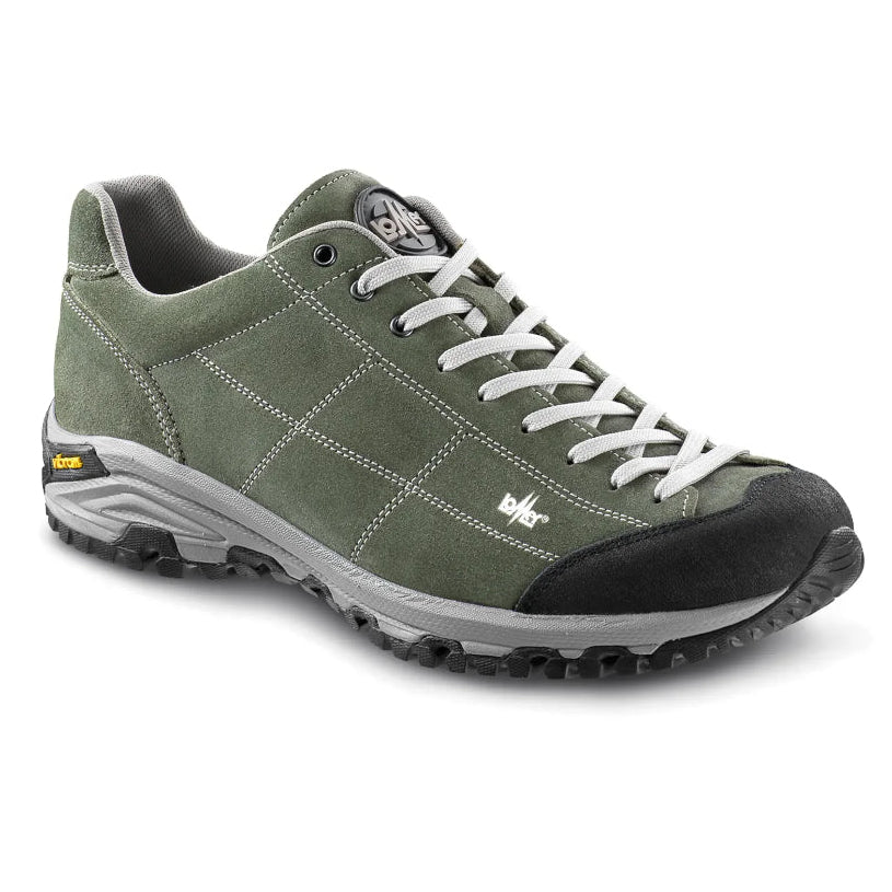 Scarpe trekking unisex Lomer verde in pelle scamosciata - MAIPOS BIRCH
