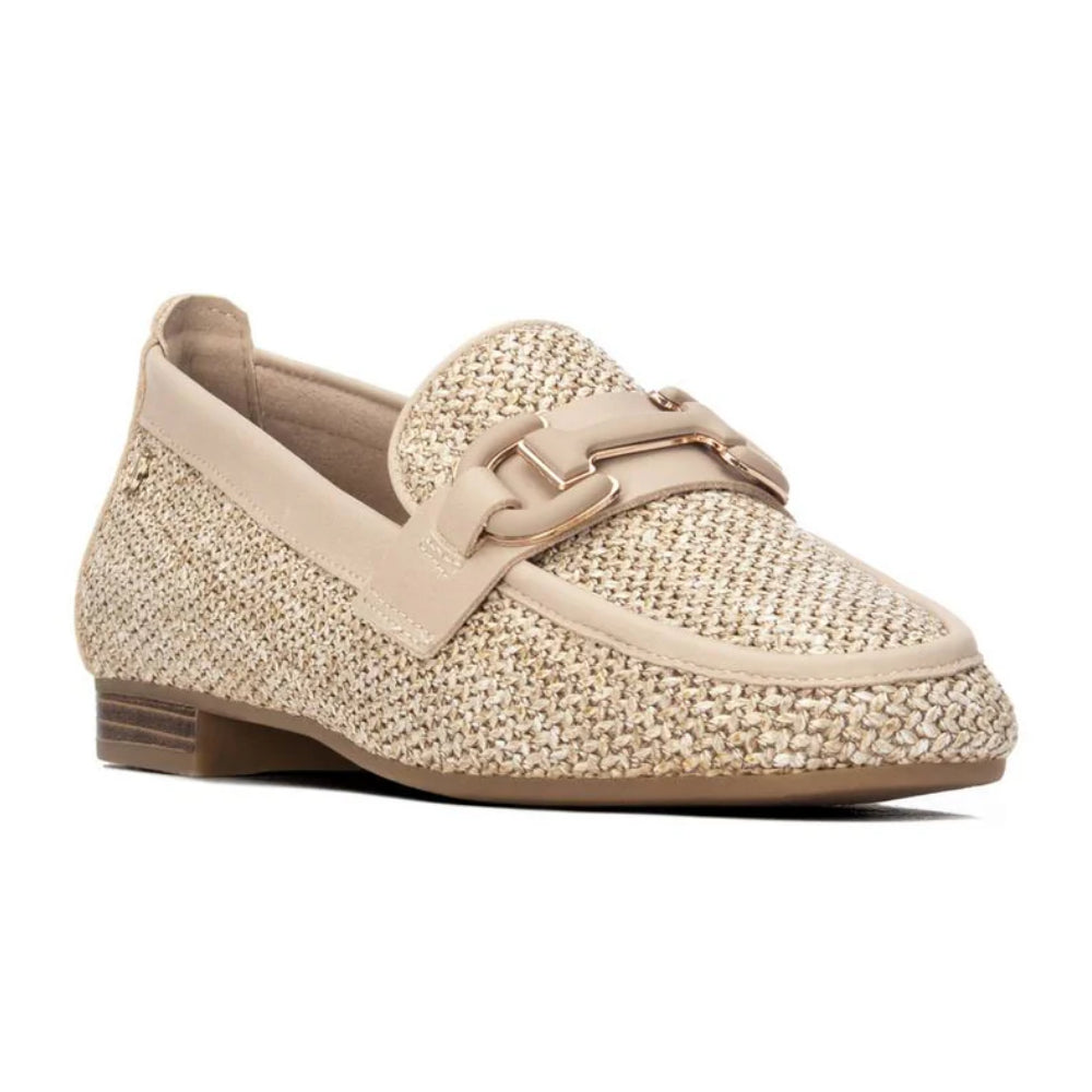 Mocassino donna Carmela beige comodo casual - 16321902 BEIGE