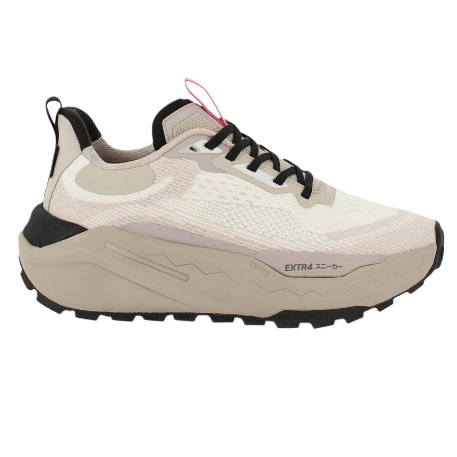 Sneakers donna Extra beige goretex comoda e sportiva - 1205600 BIANCO/ECRU