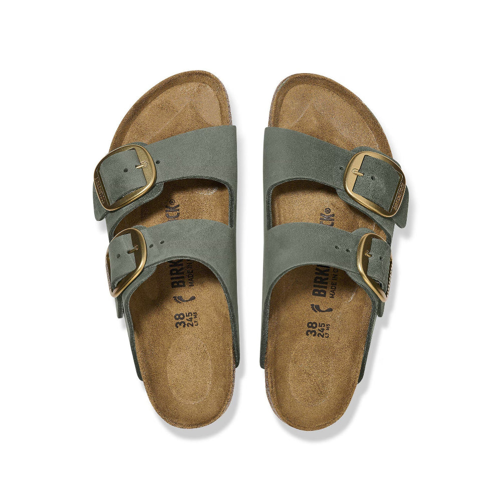 Ciabatte Arizona big buckle Birkenstock verde/thyme - 1025367