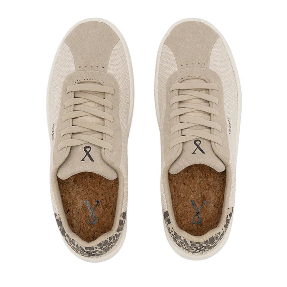 Sneakers slip on donna Adyro beige casual - PRIMA CHEETAH BEIGE