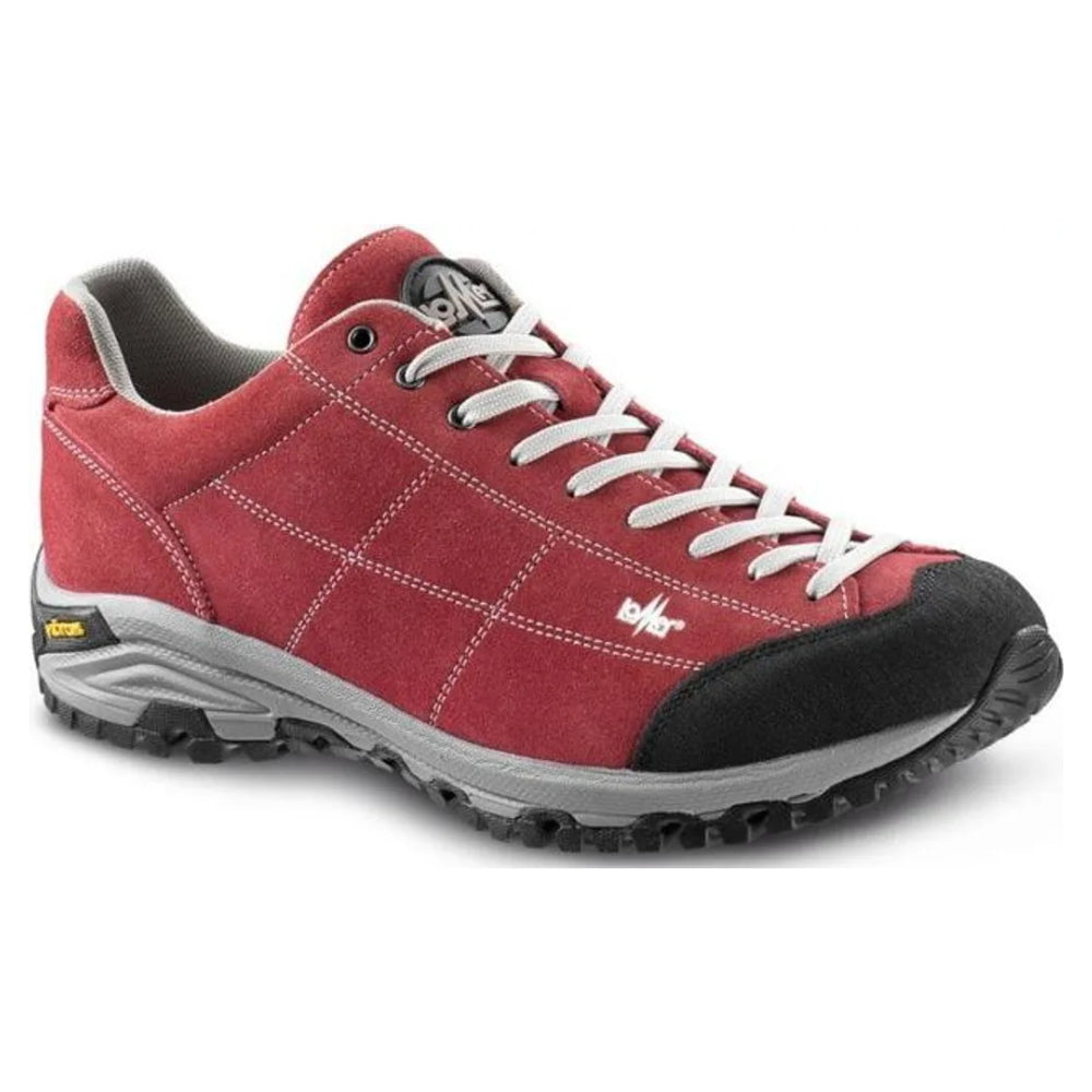 Scarpe trekking unisex Lomer rossa in pelle scamosciata - MAIPOS PHONEBOX