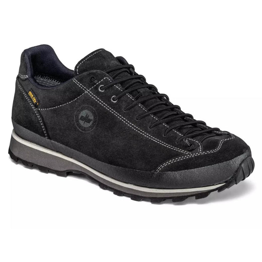 Scarpe trekking unisex Lomer nera impermeabile e vibram - BIONATURALE LOW MTX
