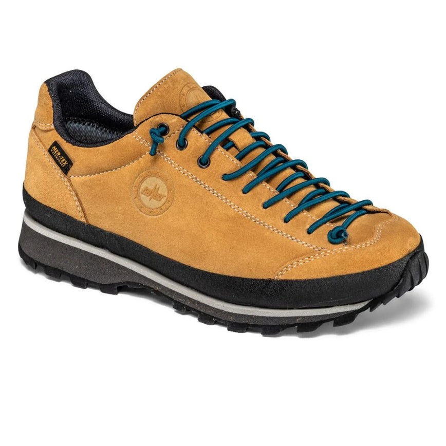 Scarpe trekking unisex Lomer gialla/ocra impermeabile e vibram - BIONATURALE LOW MTX