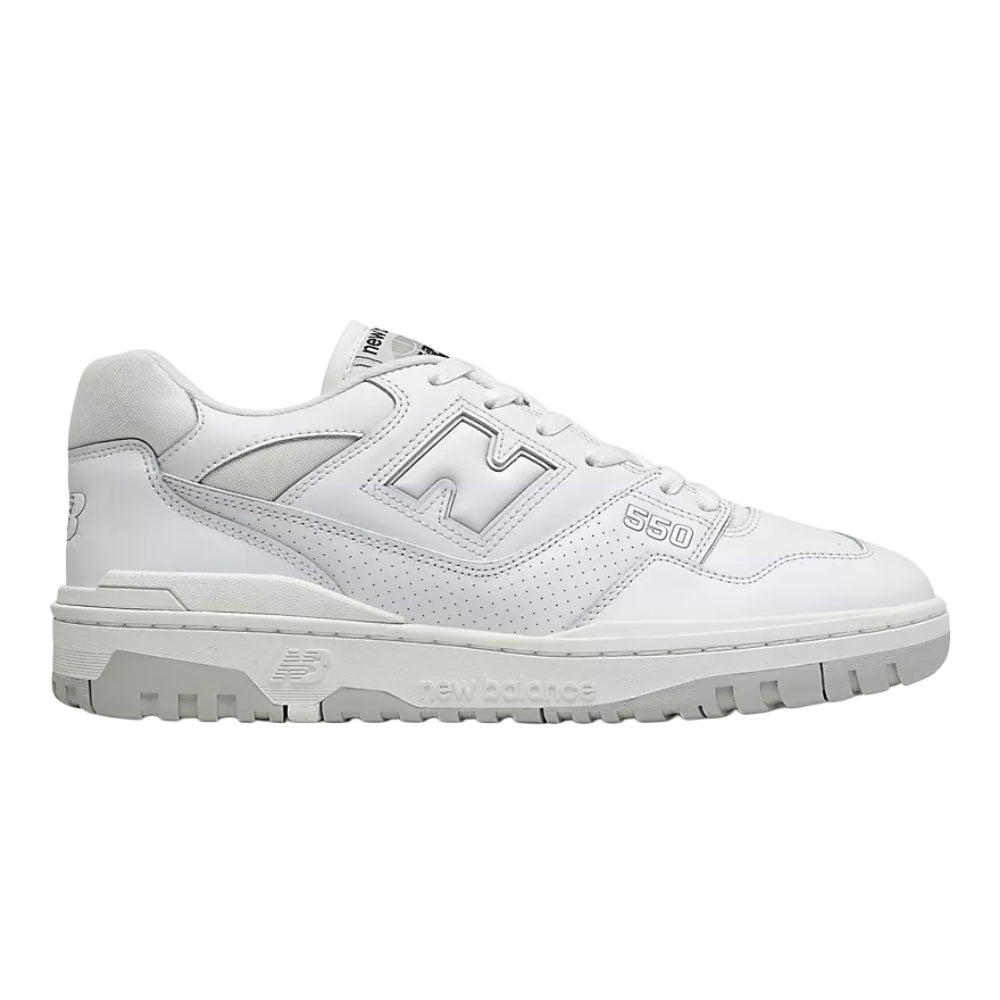 Sneakers unisex New Balance 550 bianca casual - BB550PB1 WHITE