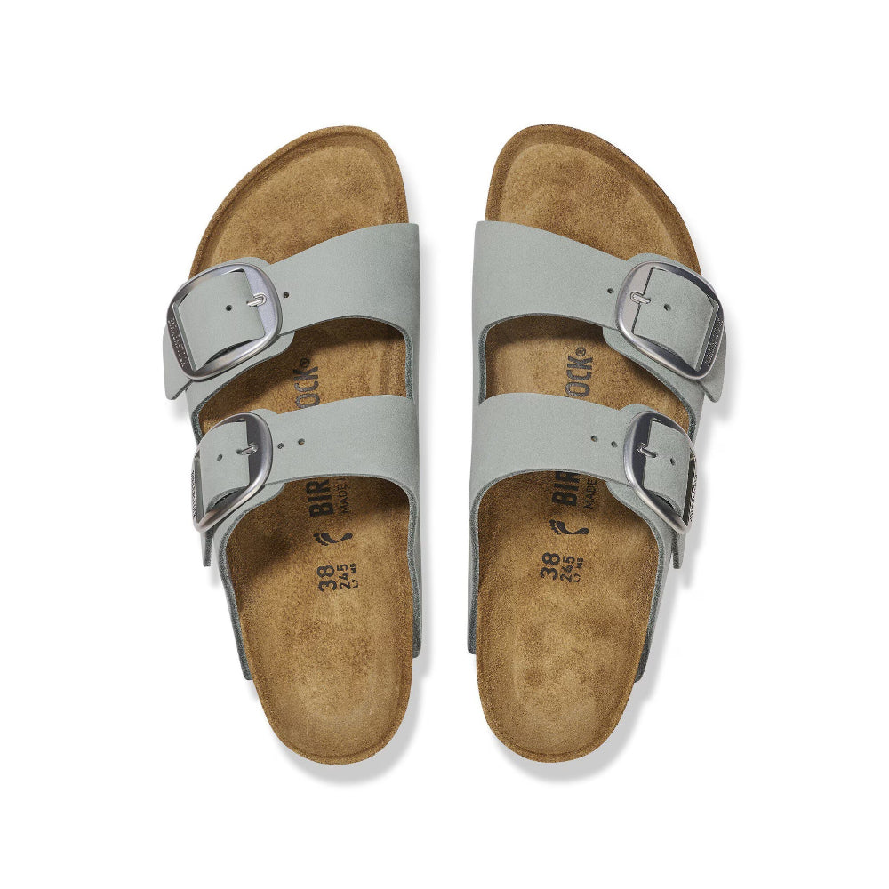 Ciabatte Arizona big buckle Birkenstock grigia/pure sage - 1029311