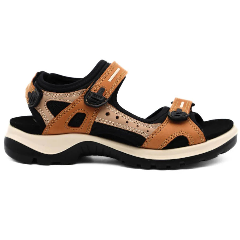 Sandali ecco marrone bruciato sportivi e comodi - CASHMERE/NUDE 069563-61154