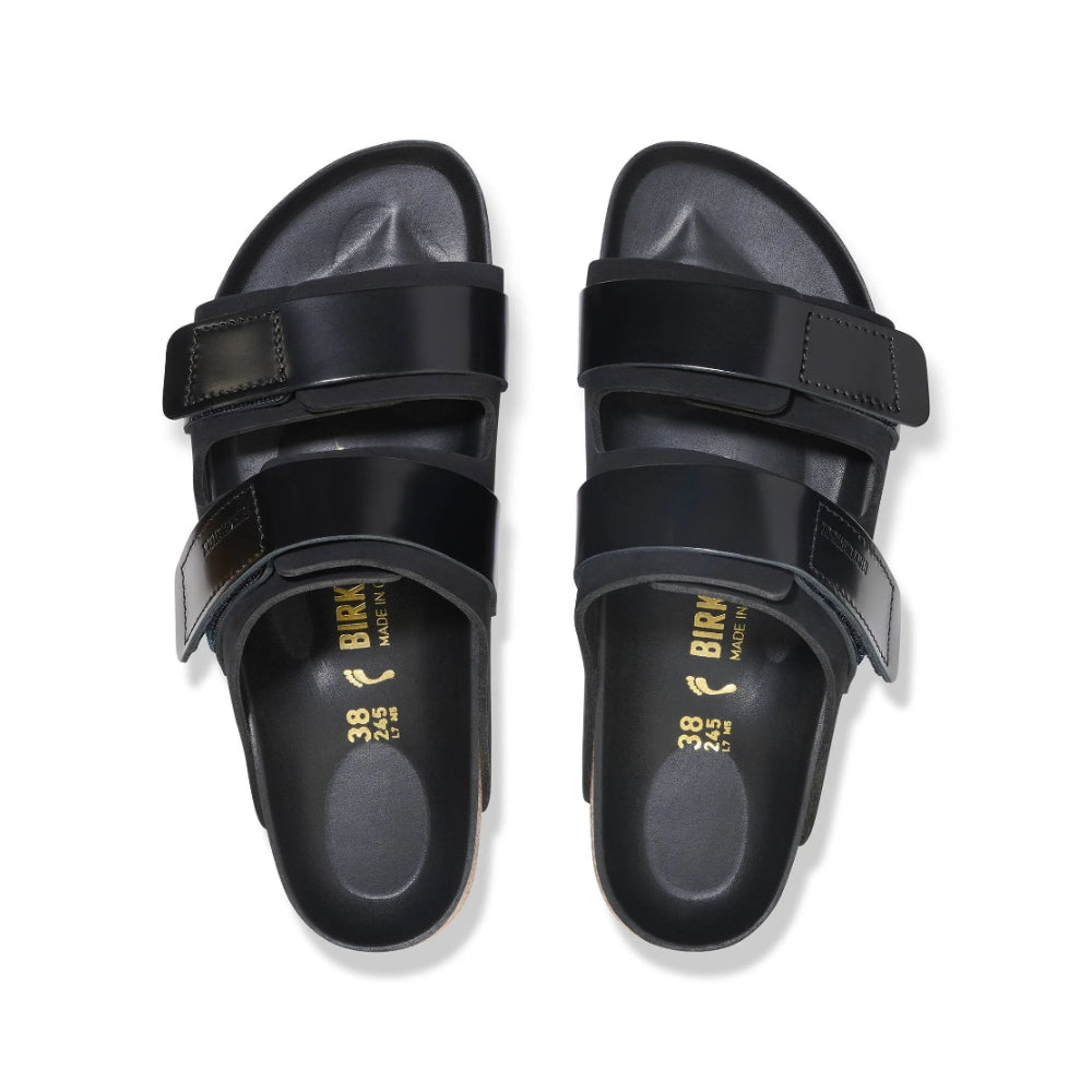 Ciabatte uji Birkenstock nero velcro - 1026570
