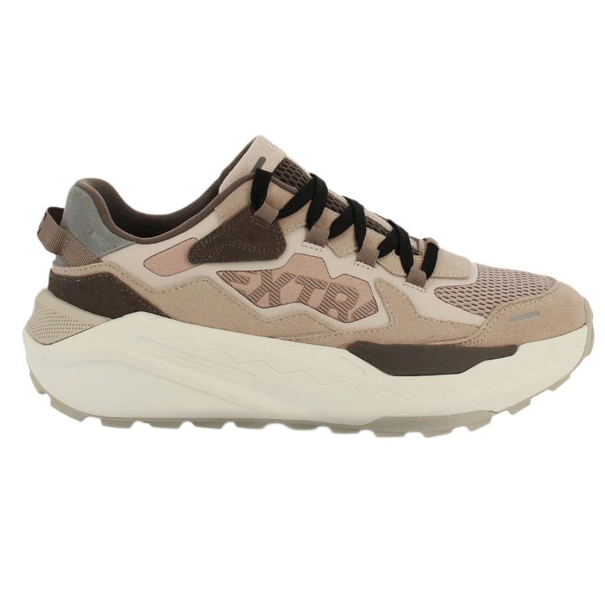 Sneakers uomo Extra beige/marrone comoda e sportiva - 1202522 CORDA