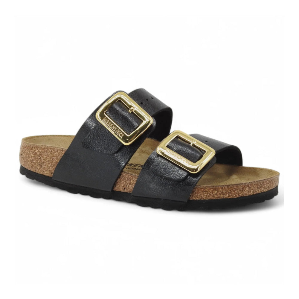 Ciabatte Sydney big buckle Birkenstock  nero/licorice - 1029457