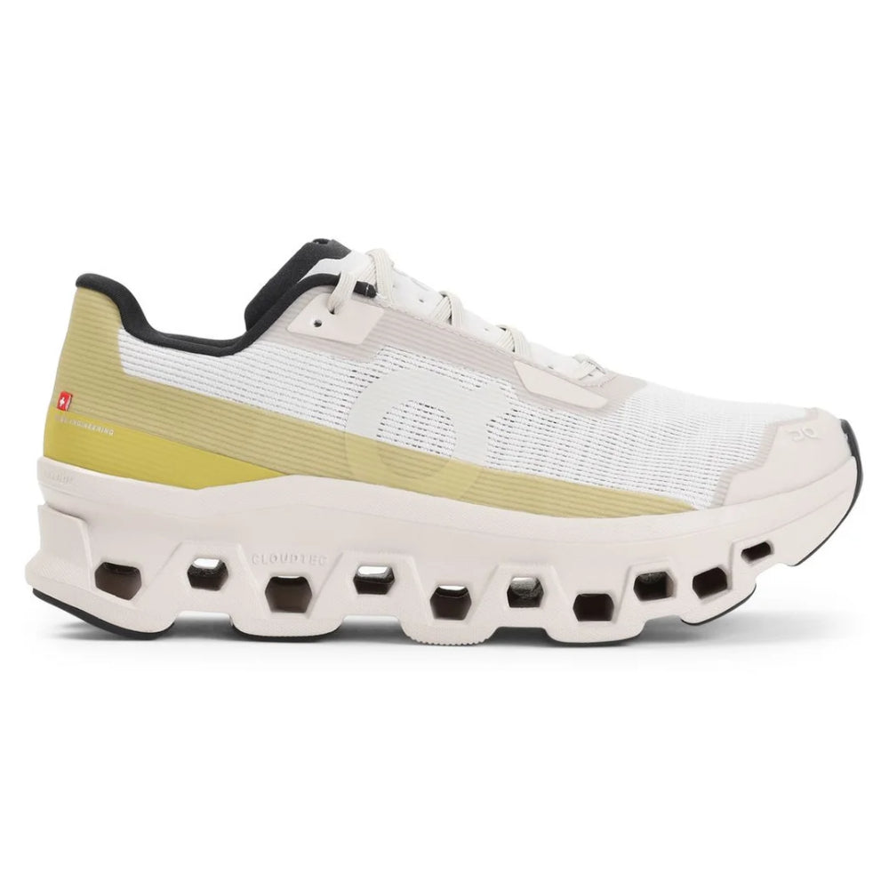 Scarpe da corsa uomo bianche e verde lime leggere e ammortizzate - SILVER LENS  3MF10673352