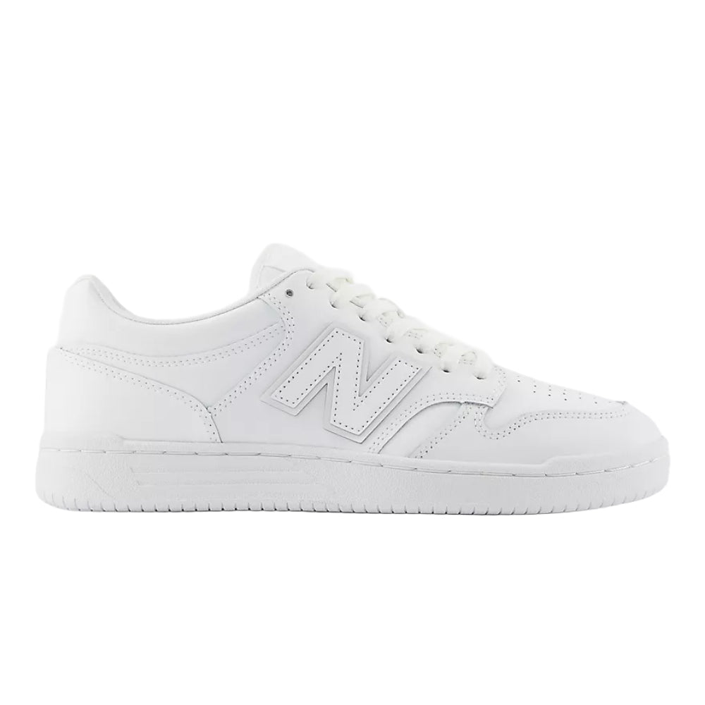 Sneakers unisex New Balance 480 bianca casual - BB480L3W WHITE