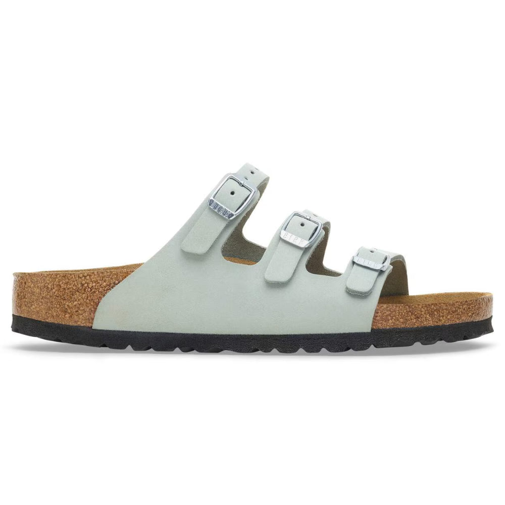Ciabatte Florida Birkenstock verdi in nabuk - 1030319 PURE SAGE