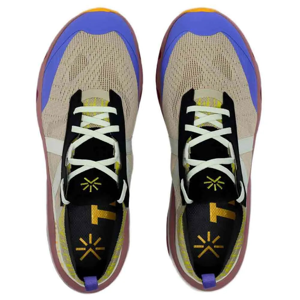 Sneakers uomo per outdoor verdi, viola e vinaccia leggere e comode - 2500133U414 eucalyptus red