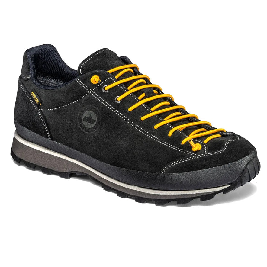 Scarpe trekking unisex Lomer nera impermeabile e vibram - BIONATURALE LOW MTX