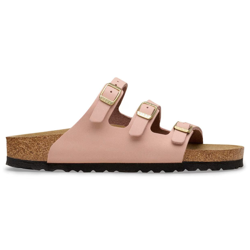 Ciabatte Florida Birkenstock rosa in nabuk - 1031813 SOFT PINK