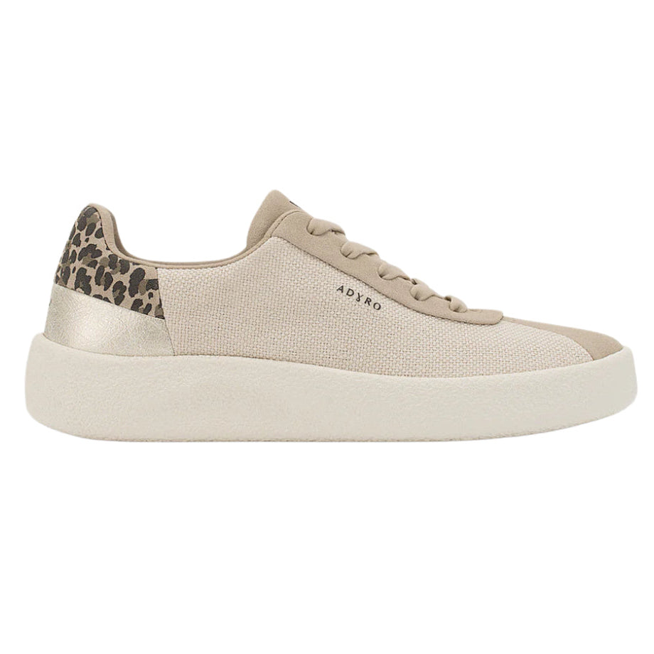 Sneakers slip on donna Adyro beige casual - PRIMA CHEETAH BEIGE