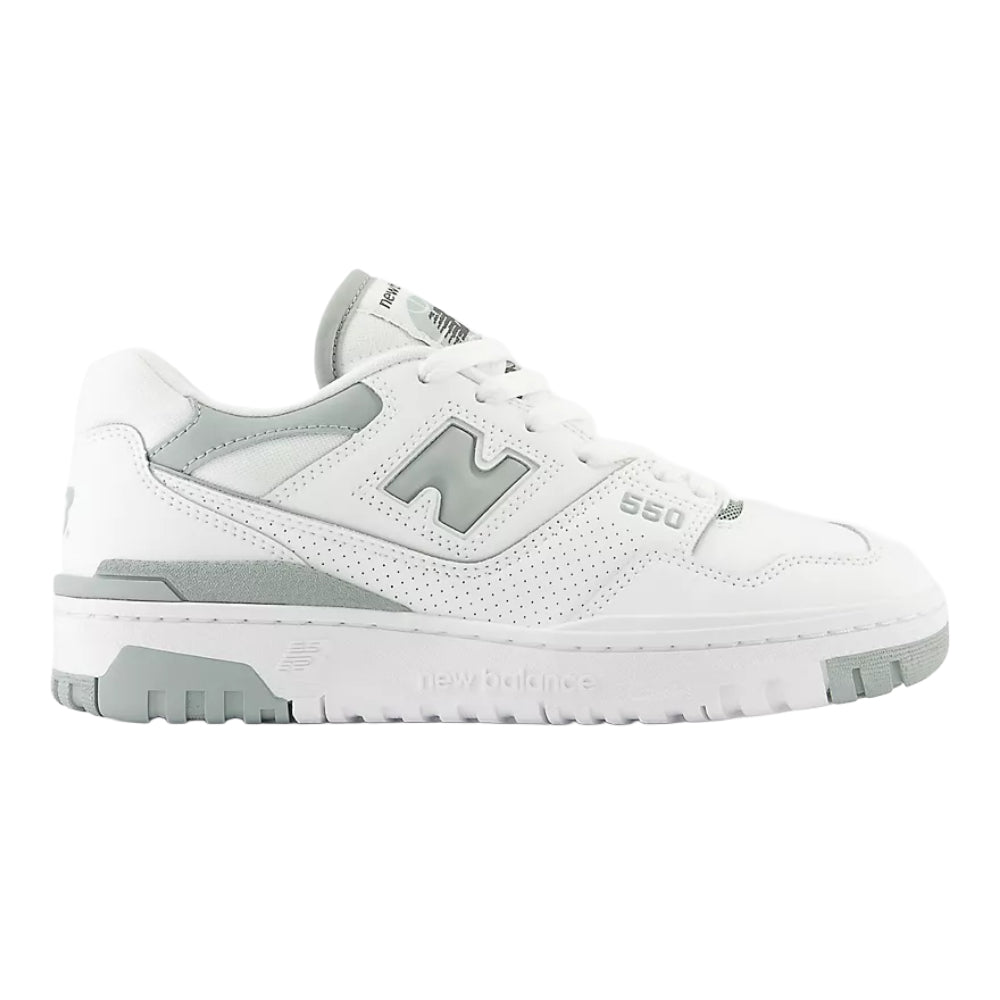 Sneakers donna New Balance 550 bianca/salvia casual - BBW550BG WHITE SALVIA