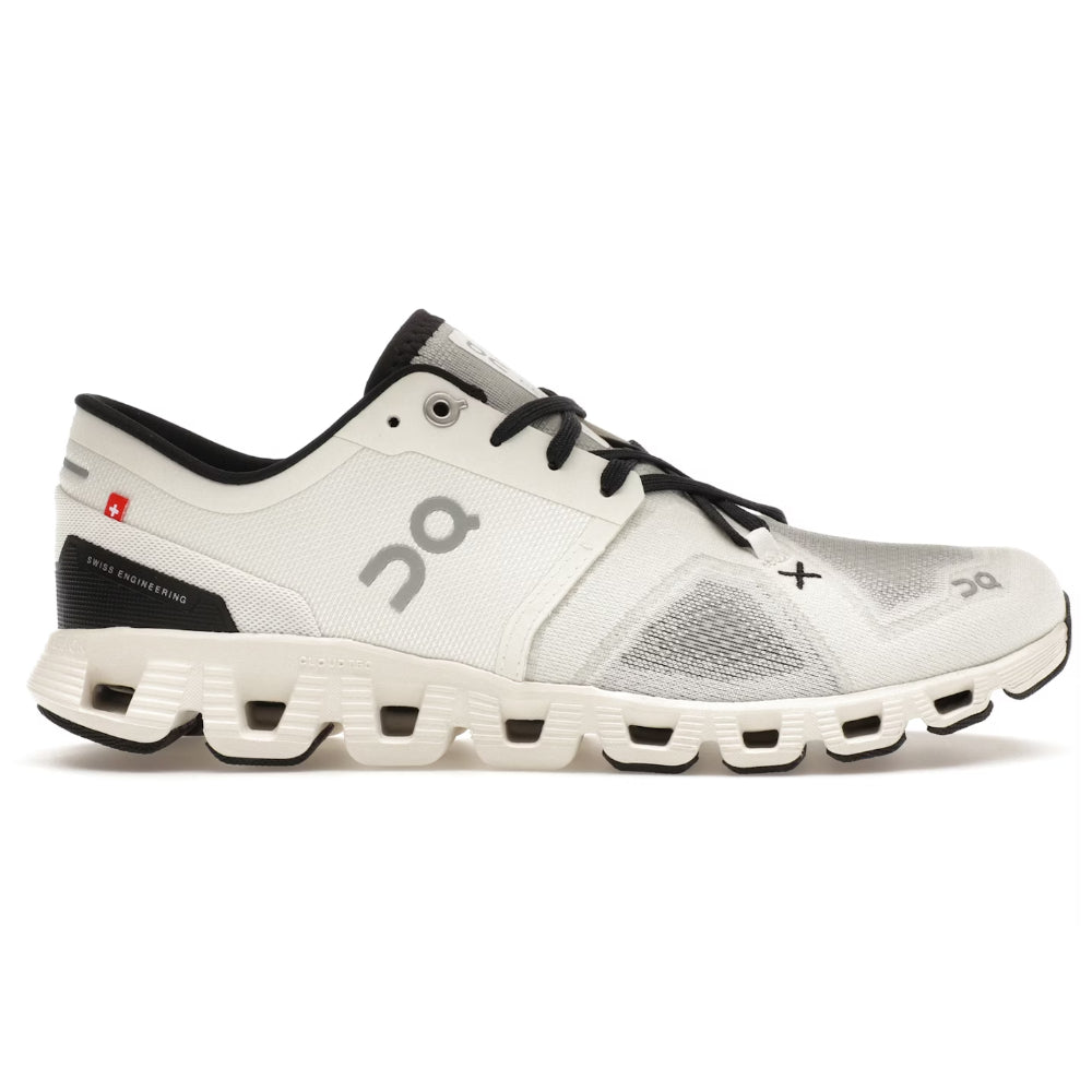 Scarpe da corsa On uomo bianca e nera leggere e ammortizzate - IVORY BLACK 6098706