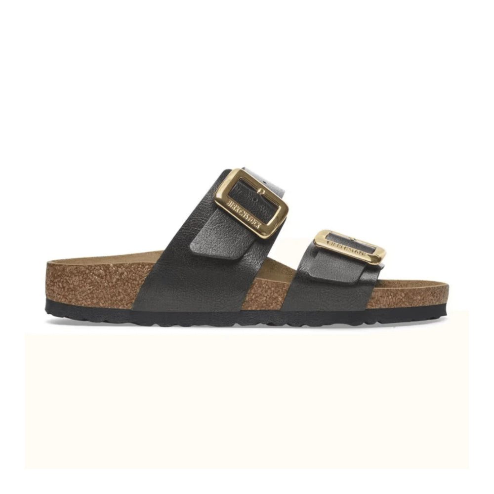 Ciabatte Sydney big buckle Birkenstock  nero/licorice - 1029457