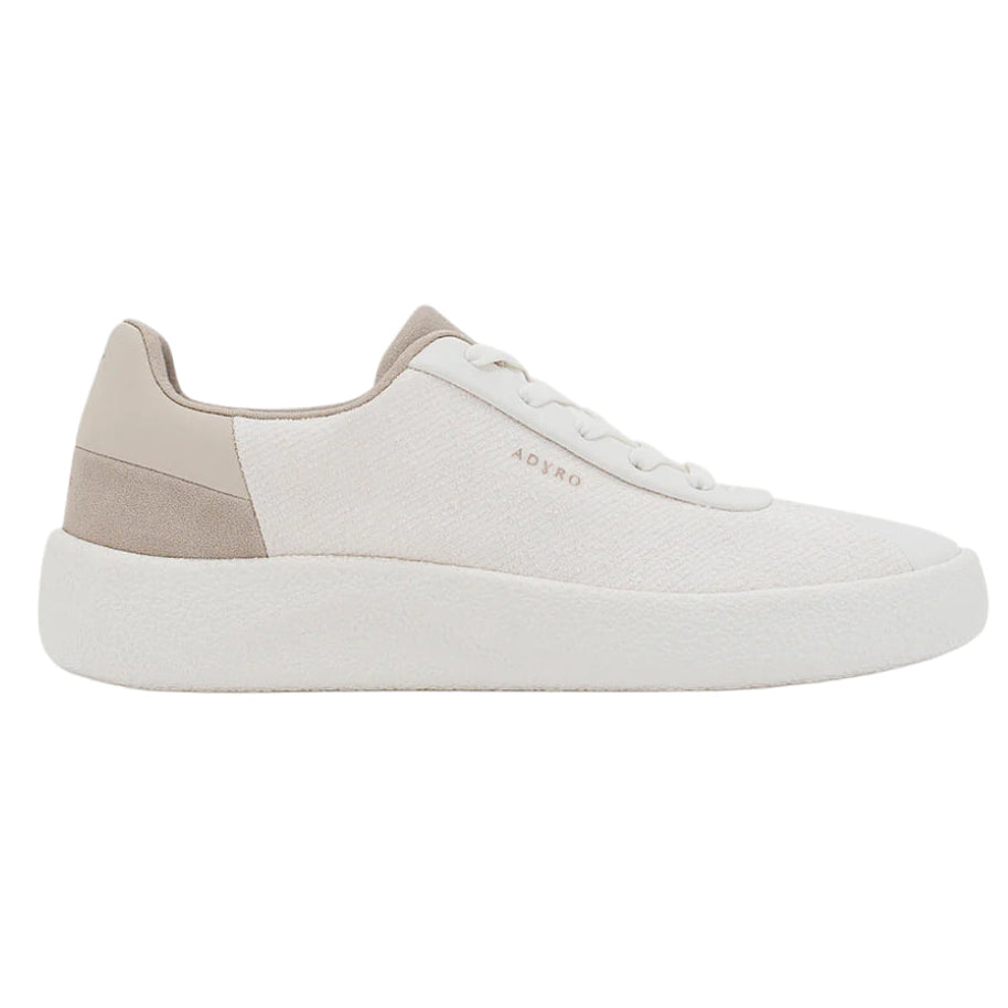 Sneakers slip on donna Adyro bianca/beige casual - PRIMA PEARL WHITE