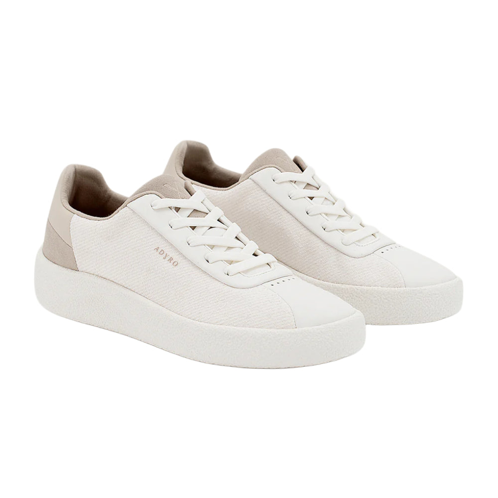 Sneakers slip on donna Adyro bianca/beige casual - PRIMA PEARL WHITE