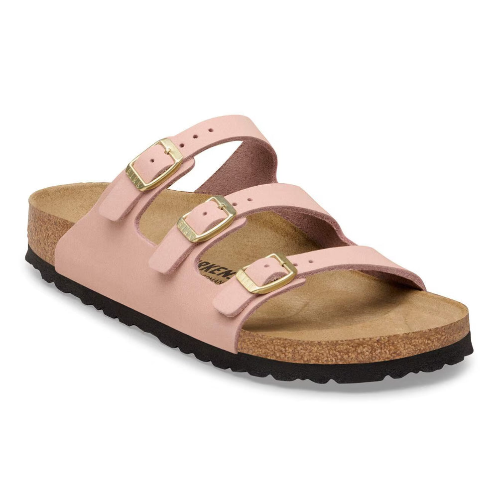 Ciabatte Florida Birkenstock rosa in nabuk - 1031813 SOFT PINK