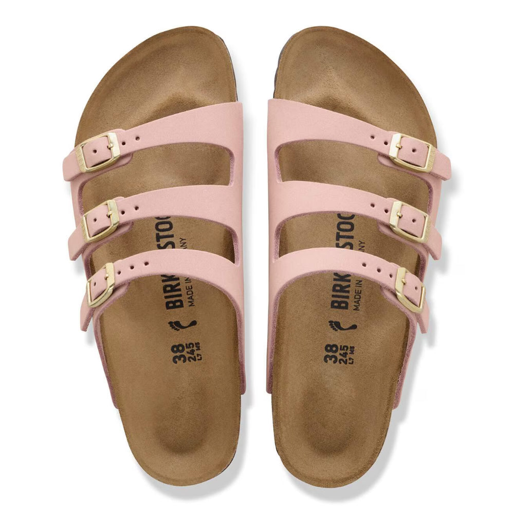 Ciabatte Florida Birkenstock rosa in nabuk - 1031813 SOFT PINK