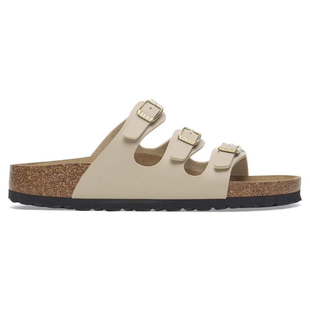 Ciabatte Florida Birkenstock beige in birkoflor - 1029265 SANDCASTLE