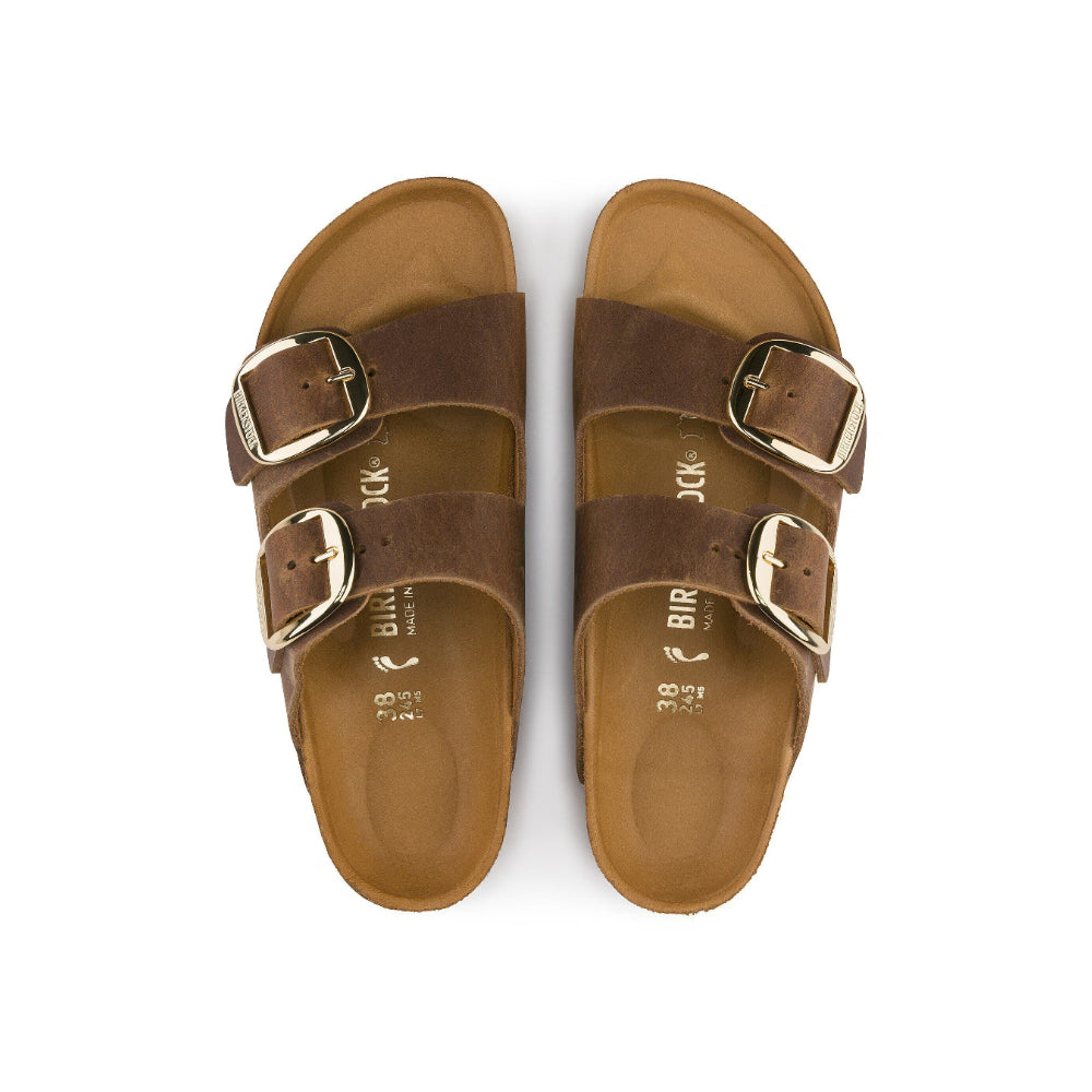 Ciabatte Arizona big buckle Birkenstock cognac - 1011073