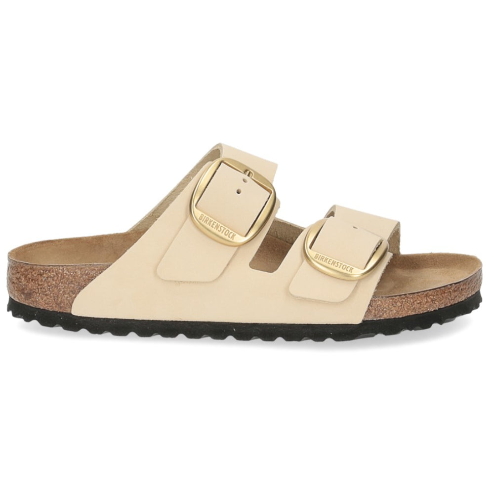 Ciabatte Arizona big buckle Birkenstock beige - 102685 ECRU
