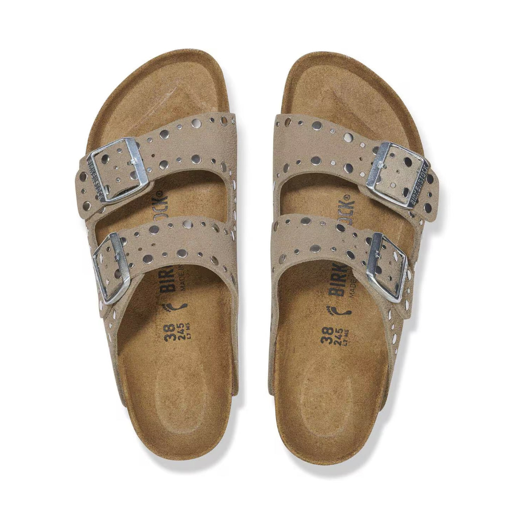 Ciabatte Arizona rivet Birkenstock beige - 1029390 TAUPE