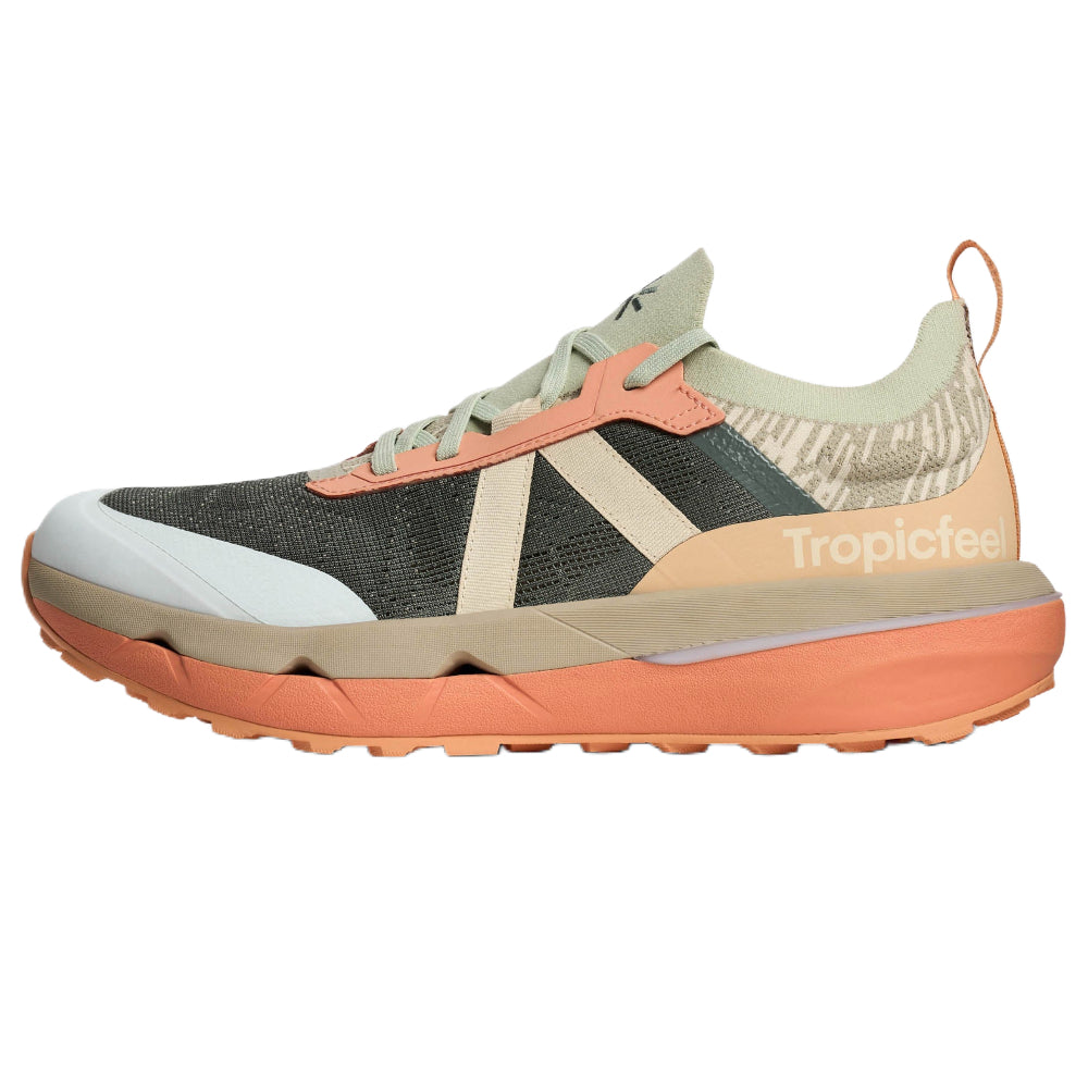 Sneakers uomo per outdoor verdi e arancioni leggere e comode - 2610133U618 sea sunrise