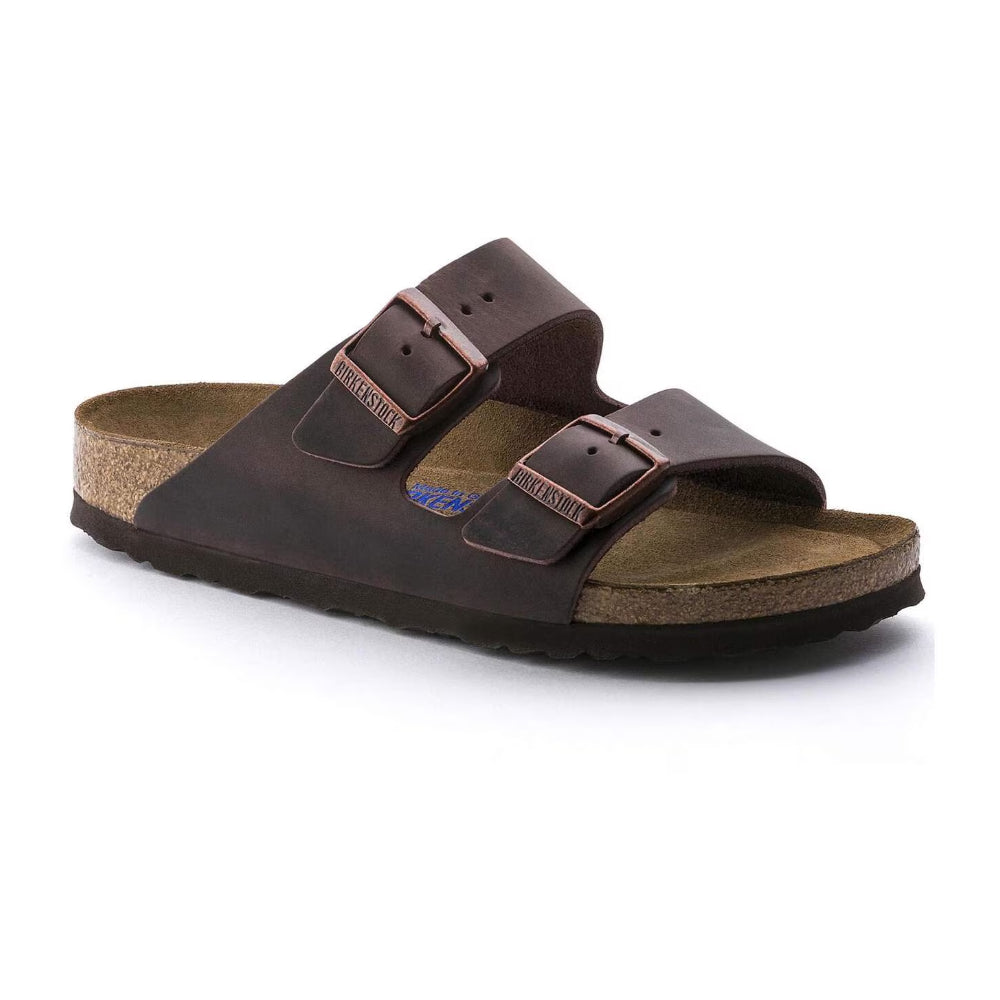 Ciabatte Arizona Birkenstock marrone soft - 452763 HABANA