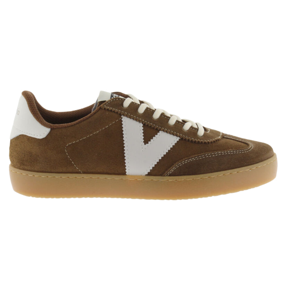Sneakers Donna Casual in Pelle cuoio Victoria 1126218 - CUERO