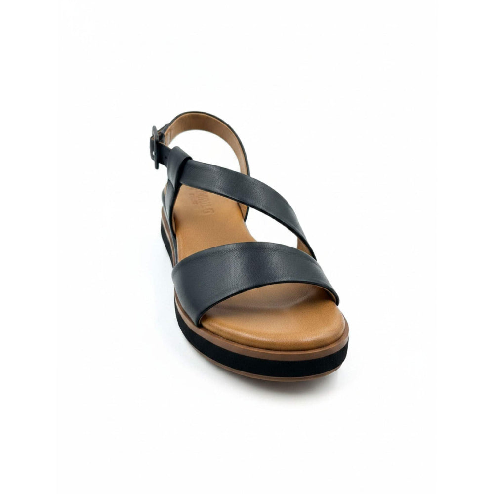 Sandali Inuovo donna neri in pelle morbidi e alla moda - 113060 BLACK