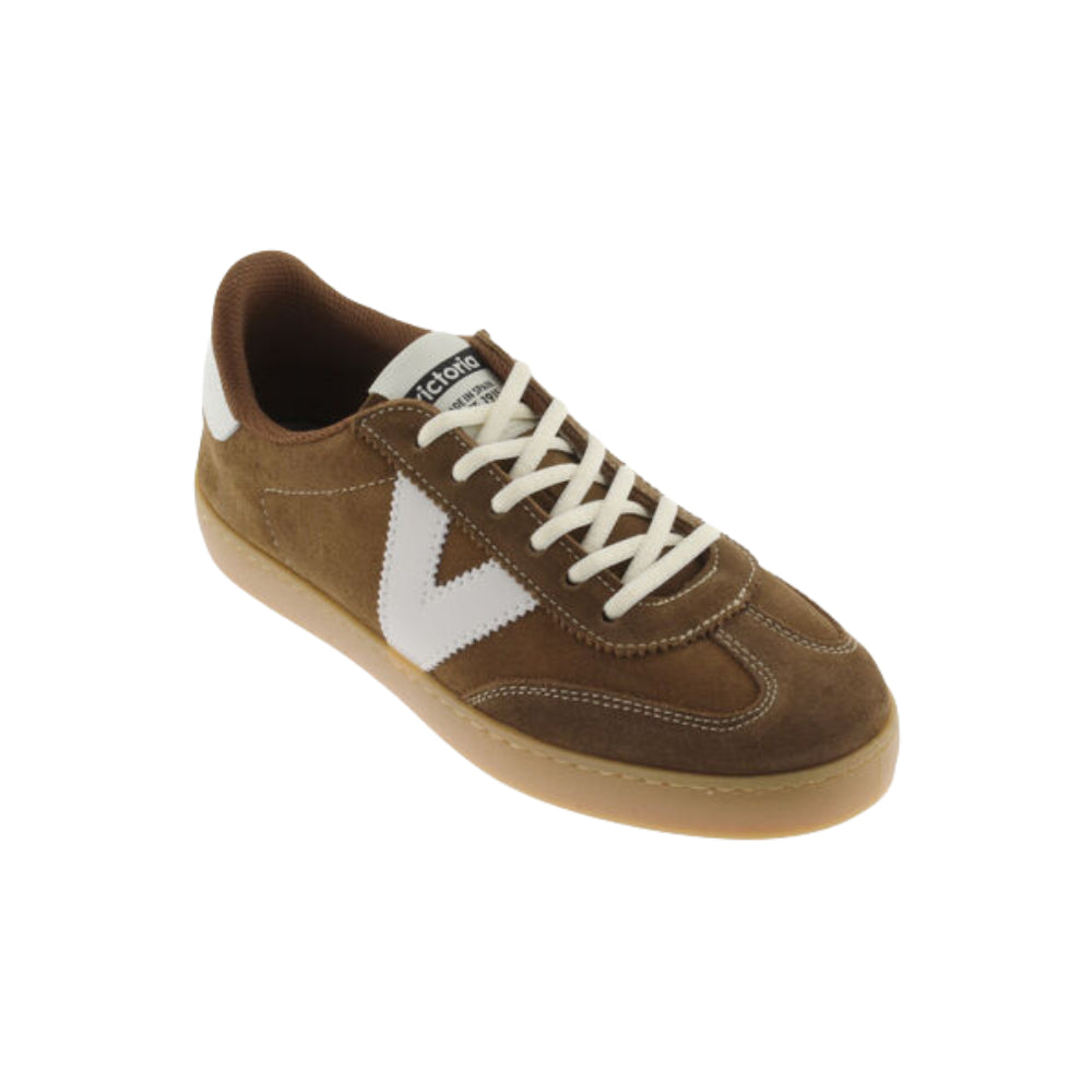Sneakers Donna Casual in Pelle cuoio Victoria 1126218 - CUERO