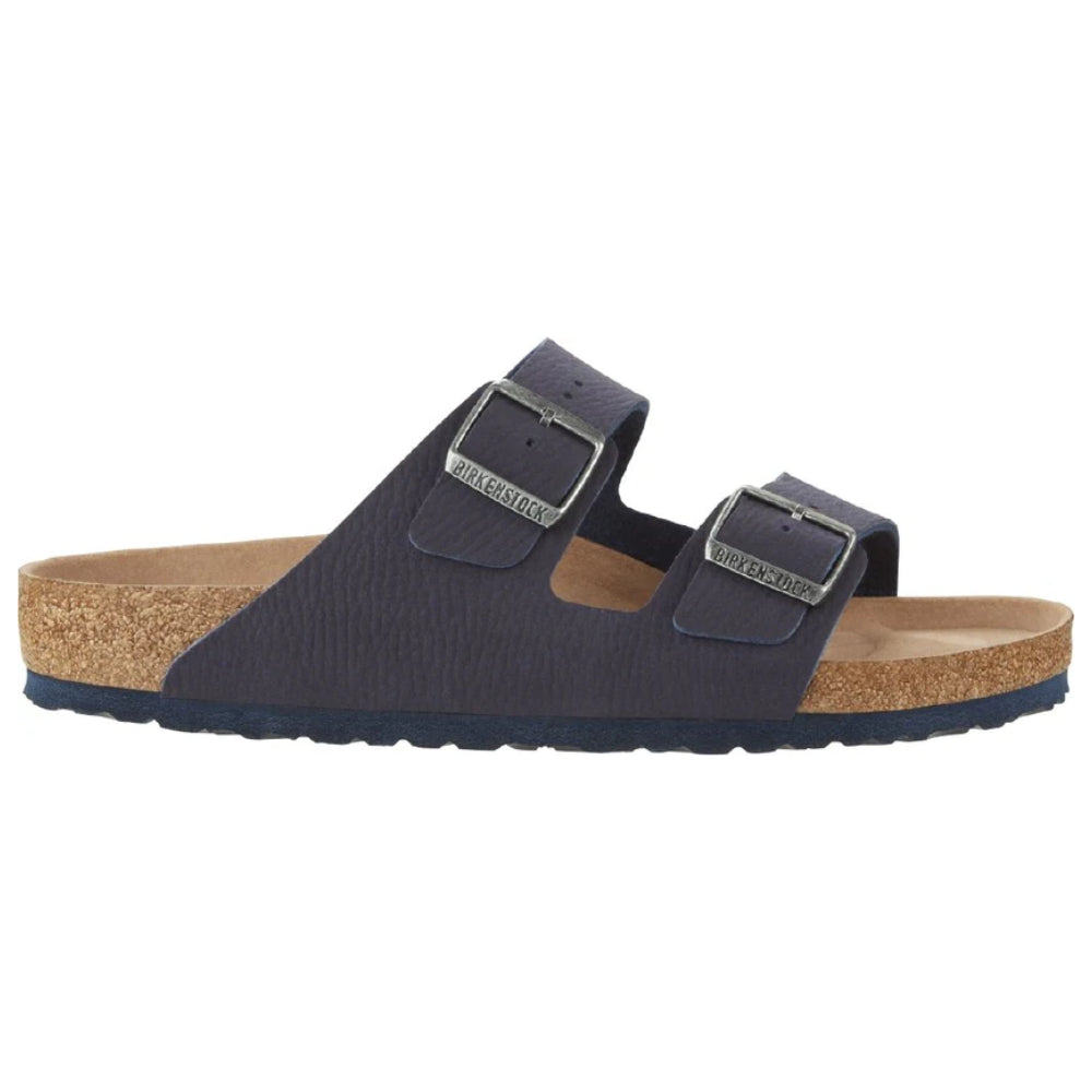 Ciabatte Arizona Birkenstock blu vegan - 1023150 DESERT DUST INDIGO BLUE