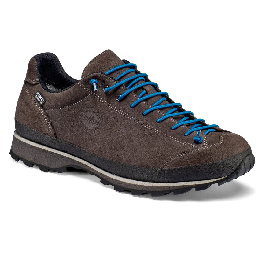 Scarpe trekking unisex Lomer grigia/antracite impermeabile e vibram - BIONATURALE LOW MTX